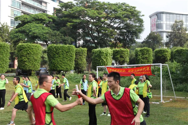 運(yùn)動與激情碰撞，健康與快樂共享&mdash;廣東博皓第六屆運(yùn)動會   -傳統(tǒng)接力賽