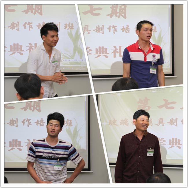 學(xué)員積極上臺做自我介紹，會議氣氛熱烈